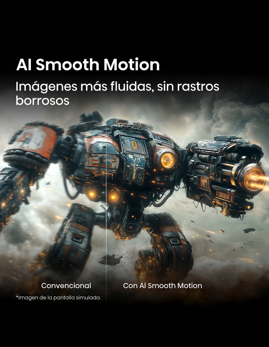 Pantalla smart tv qled de 55 pulgadas 4k/uhd 55qd6sfm con fire os con ai smooth motion 13